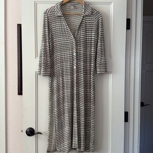 Chico’s duster- DARLING!